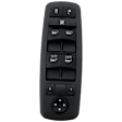 Front, Driver Side Window Switch, Black