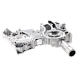 Timing Cover, Silver, Aluminum