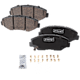 Front Brake Pad Set, Ceramic, Coupe/Hatchback/Sedan, Pro-Line Series