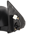 2013 Suzuki Grand Vitara - Driver Side Mirror, Power Adjust, Non-Heated, Paintable, Manual Folding, In-housing Signal Light, No Blind Spot Feature, Without Memory Recall, No Puddle Light, No Auto-Dimming, RWD