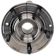 Front, Driver or Passenger Side Wheel Hub, 5 Lugs, With Bearing
