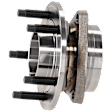 Front, Driver or Passenger Side Wheel Hub, 5 Lugs, With Bearing