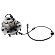 Front, Driver or Passenger Side Wheel Hub, 4-Wheel ABS, From 03/08/1999, with Dual Rear Wheels (DRW), with 13 (mm) Thick Hub Flange