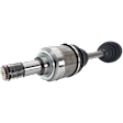 Front, Driver Side Axle Assembly, Standard Duty