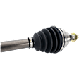 Front, Driver Side Axle Assembly, Standard Duty