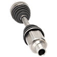 Front, Driver Side Axle Assembly, 211 Type, Standard Duty Replacement