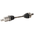 Front, Driver Side Axle Assembly, 211 Type, Standard Duty Replacement
