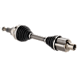2017 Ram 1500 - Front, Driver or Passenger Side Axle Assembly,  Not for use with lifted suspensions., Clip Not Included, Extreme Duty axle designed for fleet and severe environments., Always Replace in Pairs, 4WD, 3.6L 6Cyl