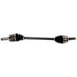 Front, Driver or Passenger Side Axle Assembly, Standard Duty