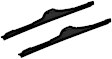 1971 Ferrari 365 GTC/4 - Front, Driver and Passenger Side Wiper Blade, Frameless, 15 in., Edge Series