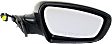 Passenger Side Mirror, Power, Manual Folding, Heated, Paintable, No Signal Light, No Memory, No Puddle Light, No Auto-Dimming, No Blind Spot Feature