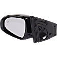 Driver Side Mirror, Power Adjust, Power Folding, Heated, Paintable, In-housing Signal Light, No Memory, No Puddle Light and Auto-Dimming, With BSD in Glass, Without Side Object Sensor