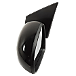 Driver Side Mirror, Power Adjust, Non-Heated, Manual Folding, Paintable, No Signal Light, No Memory, No Puddle Light, No Auto-Dim, No Blind Spot Feature