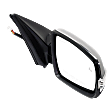 Driver Side Mirror, Power Adjust, Power Folding, Heated, Chrome, In-housing Signal Light, With memory, No Puddle Light, No Auto-Dimming, With Blind Spot Detection in Glass