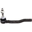 6-Piece Kit Front, Driver and Passenger Side, Lower Control Arm, Includes (2) Control Arm and (4) Tie Rod End