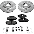 KIT-091421-79 2-Wheel Set Brake Disc and Pad Kit,  SureStop Performance Replacement, Includes (1) Disc and (1) Pad Set