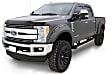 20942-32 Front and Rear, Driver and Passenger Side Fender Flares, Black Pocket Style Series