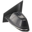 2015 Lincoln MKX - Driver Side Mirror, Power Adjust, Heated, Paintable, Manual Folding, In-housing Signal Light, With Blind Spot Glass, No Memory, With Puddle Light, No Auto-Dimming