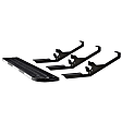 495154-401800-0 Rear, Passenger Side Bumper, Black, 54 In. Lift