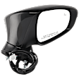 2014 Lexus GS450h - Passenger Side Mirror, Power Adjust, Heated, Paintable, Power Folding, In-housing Signal Light, With Blind Spot Detection in Glass, With Memory, With Puddle Light, No Auto-Dimming