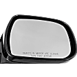 Passenger Side Mirror, Power Adjust, Heated, Manual Folding, Paintable, No Signal Light, No Memory, No Puddle Light, No Auto-Dimming, No Blind Spot Feature