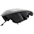 Passenger Side Tail Light, without Bulb, Halogen, Clear Lens, Hatchback