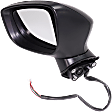 Driver Side Mirror, Power Adjust, Manual Folding, Non-Heated, Paintable, No Signal Light, No Memory, No Puddle Light, No Auto-Dimming, No Blind Spot Feature, Japan Built Vehicle