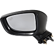 Driver Side Mirror, Power Adjust, Manual Folding, Non-Heated, Paintable, In-housing Signal Light, No Memory, No Puddle Light, No Auto-Dimming, With Blind Spot Detection in Glass