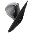Passenger Side Mirror, Power, Manual Folding, Non-Heated, Paintable, In-housing Signal Light, No Memory, No Puddle Light, No Auto-Dimming, No Blind Spot Feature