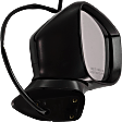Passenger Side Mirror, Power Adjust, Manual Folding, Non-Heated, Paintable, In-housing Signal Light, No Memory, No Puddle Light, No Auto-Dimming, No Blind Spot Feature