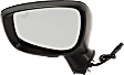 2016-2022 Mazda CX-3 - Driver Side Mirror, Power, Manual Folding, Heated, Paintable, In-housing Signal Light, No Memory, Puddle Light, and Auto-Dimming, With Blind Spot Detection in Glass, 4 Cyl., 2.0L Engine