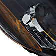 2006-2009 Mitsubishi Eclipse - Driver and Passenger Side Headlights, without Bulbs, Halogen, Clear Lens