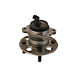 512655 Rear, Driver or Passenger Side Wheel Hub, 5 Lugs, 1.6L, 4Cyl, Problem Solver Series