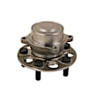 512656 Rear, Driver or Passenger Side Wheel Hub, 5 Lugs, With Bearing, Problem Solver Series