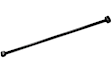 CMK6342 Track Bar - Black, Steel, Direct Fit, Sold individually