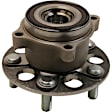 512584 Rear, Driver or Passenger Side Wheel Hub, 5 Lugs, With Bearing, Sensor Included, 3.5L, 6Cyl, Problem Solver Series
