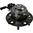 512595 Rear, Driver or Passenger Side Wheel Hub, 5 Lugs, With Bearing, Sensor Included, 3.6L, 6Cyl, Problem Solver Series