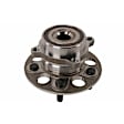 512632 Rear, Driver or Passenger Side Wheel Hub, 5 Lugs, Sensor Included, Problem Solver Series