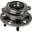 512634 Rear, Driver or Passenger Side Wheel Hub, 5 Lugs, With Bearing, Sensor Not Included, Problem Solver Series