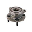 512654 Rear, Driver or Passenger Side Wheel Hub, 4 Lugs, With Bearing, 2.0L, 4Cyl, Problem Solver Series
