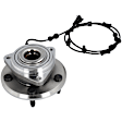 513369 Front, Driver or Passenger Side Wheel Hub, 5 Lugs, Sensor Included,, Problem Solver Series