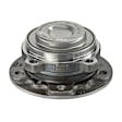 513386 Front, Driver or Passenger Side Wheel Hub, 5 Lugs, Sensor Included, Problem Solver Series