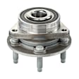 513403 Front, Driver or Passenger Side Wheel Hub, 5 Lugs, With Bearing, Sensor Included, Problem Solver Series
