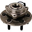 515179 Front, Driver or Passenger Side Wheel Hub, 6 Lugs, 4WD, Problem Solver Series