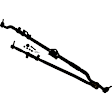 DS800986A Steering Linkage Assembly - Direct Fit, Sold individually