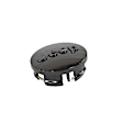 1LB77DX8AC Center Cap - Gloss Black, Aluminum, Direct Fit