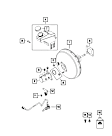 68125123AA Brake Booster Vacuum Hose - Direct Fit, Sold individually