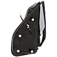 2012-2021 Nissan NV3500 - Passenger Side Mirror, Power Adjust, Heated, Manual Folding, Textured Black, No Signal Light, Without Memory Recall, No Puddle Light, No Auto-Dimming, With Blind Spot Glass