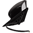 Passenger Side Mirror, Power Adjust, Manual Folding, Heated, Paintable, In-housing Signal Light, No Memory, No Puddle Light, No Auto-Dimming, No Blind Spot Feature, SR Model