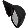 2021 Nissan Kicks S - Passenger Side Mirror, Power Adjust, Non-Heated, Textured Black, Manual Folding, No Signal Light, No Blind Spot Feature, No Memory, No Puddle Light, No Auto-Dimming